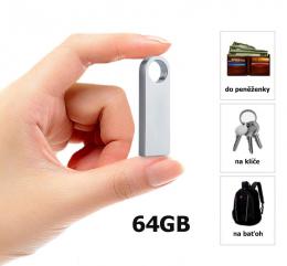 USB flash disk mini stbrn 64GB